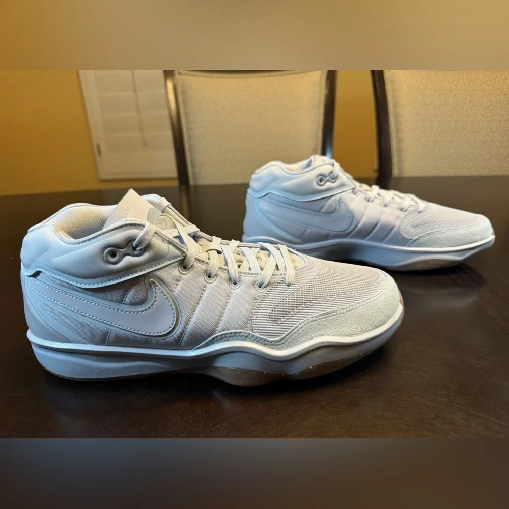 New Nike Air Zoom GT Hustle 2 Gray Blue Sneaker Shoes